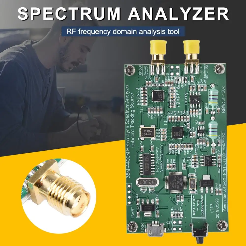 LTDZ_35-4400M анализатор спектра USB источника сигнала инструмент анализа передаточная