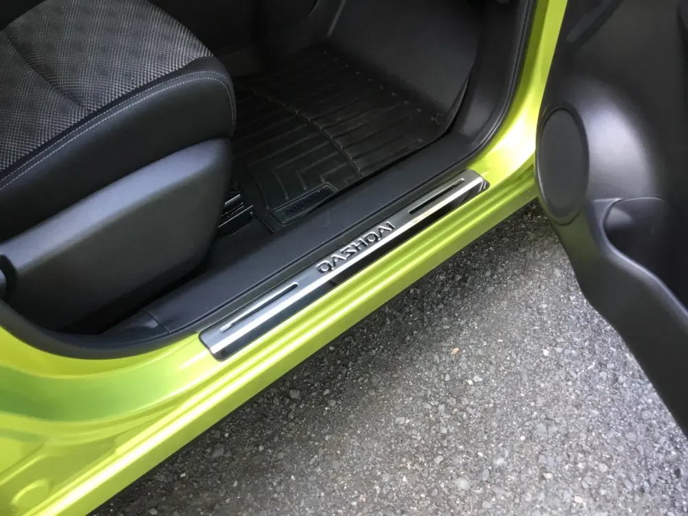 Автомобильные аксессуары для Nissan Qashqai J11 Накладка на порог защитная накладка