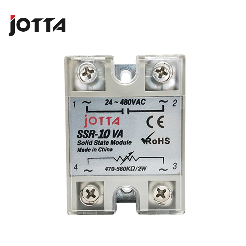 Ssr-10va/25VA/40VA VR к AC 40A белый цвет твердотельный регулятор SSVR напряжения - купить по