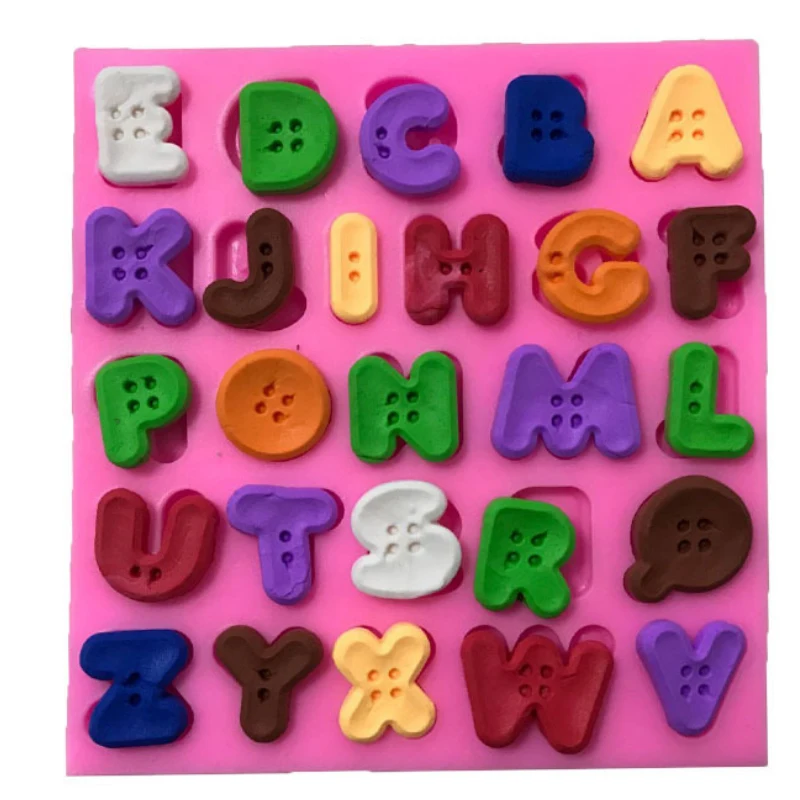 

Capital and number Silicone mold fondant mold cake decorating tools chocolate gumpaste mold Chocolate Mould Handmade Soap Mold