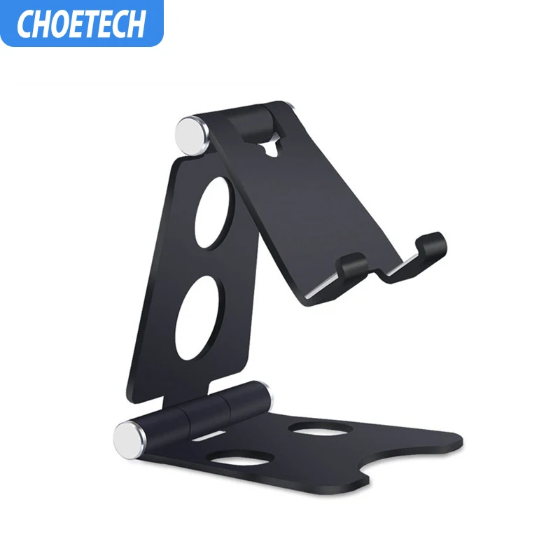 CHOETECH настольная подставка для мобильного телефона Складная мини-подставка для настольного телефона Подставка для iphone8 для samsung мобильные телефоны