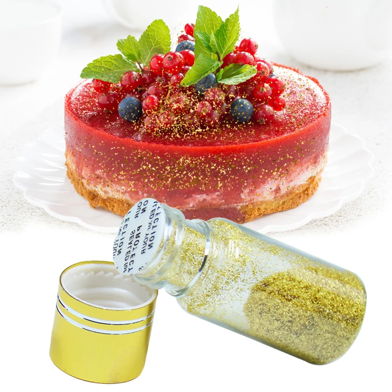 24K листочек из съедобного золота листы порошка для украшения торта шоколадное