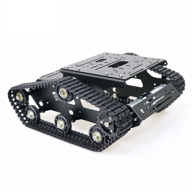 Гусеничный корпус робота танка с рамкой из алюминиевого сплава роботизированные