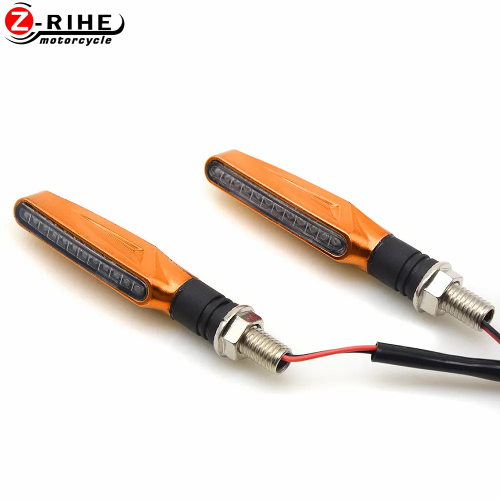 Для 390 125/200 250 2013 2014 2015 2016 2017 HONDA YAMAHA СВЕТОДИОДНЫЕ указатели поворота мотоцикла