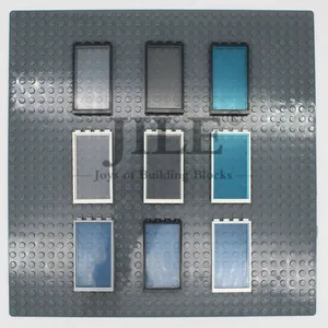 Дверная рама Moc для французских окон 1x4x6 60956 57895 сделай сам, набор строительных блоков, городской уличный вид, совместим со стеклянными игрушками