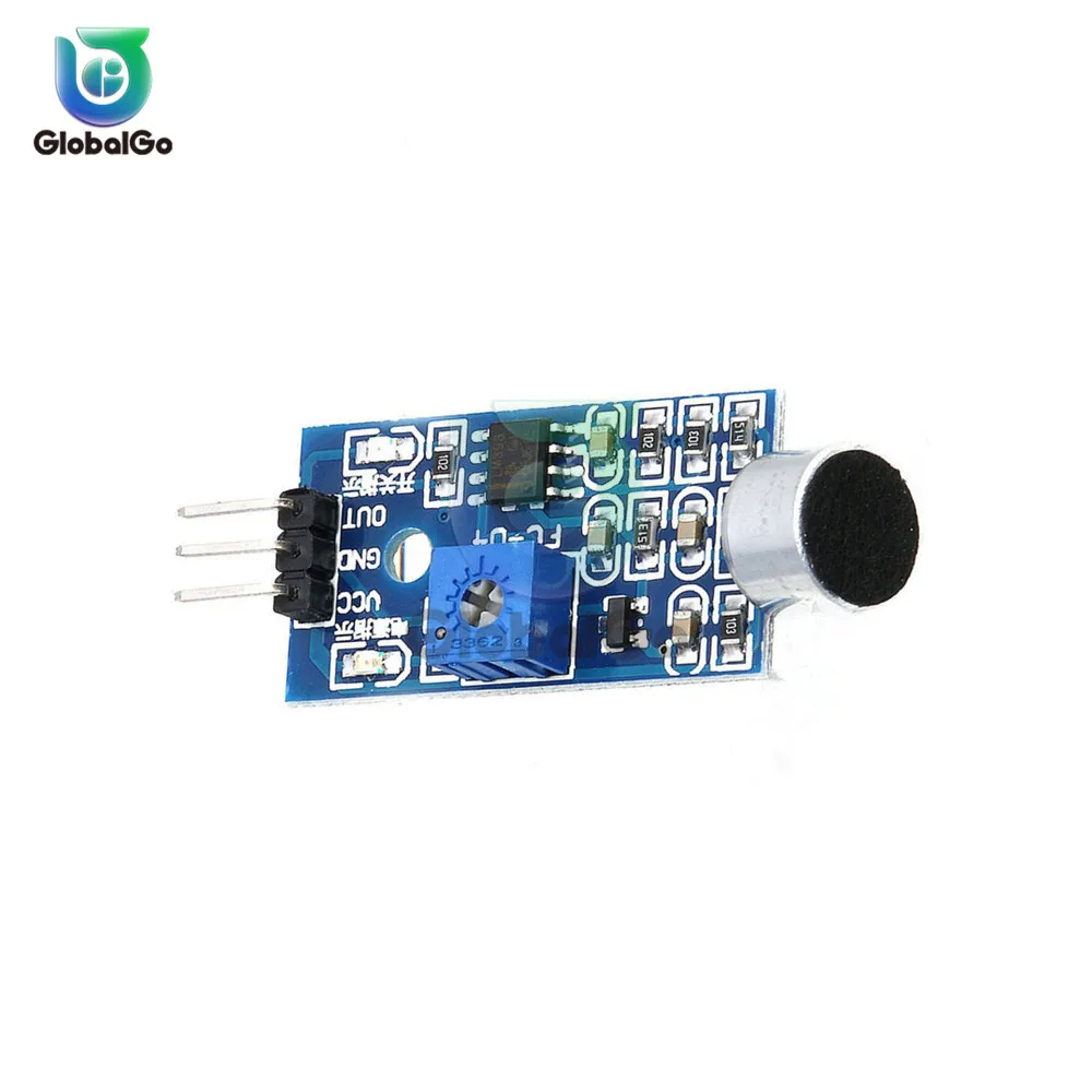 3-контактный голосовой модуль датчика обнаружения звука Интеллектуальный