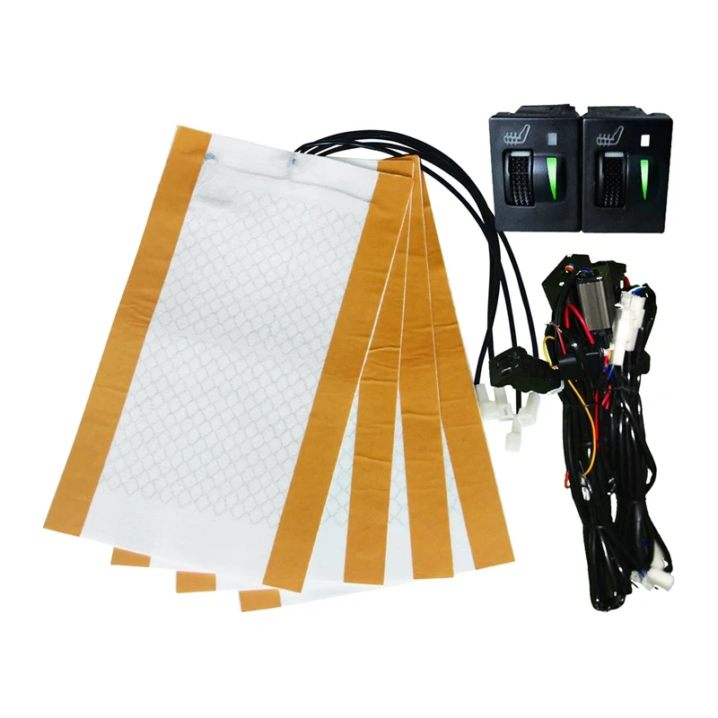 Обогреватель сидений автомобиля обогреватель для Toyota Prado Corolla RAV4 REIZ Yaris 4 шт.|Чехлы