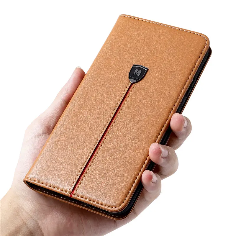 Роскошный брендовый кожаный флип-чехол с магнитом для iPhone XS Max XR X 11 Pro 8 7 Plus