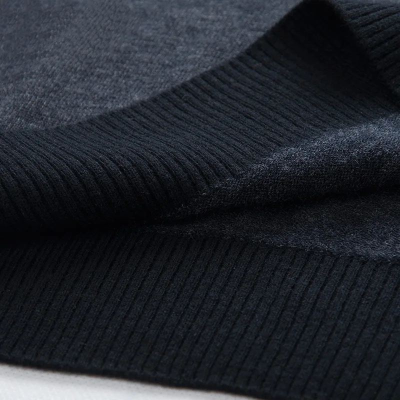 

2020 Autumn Winter Men's Sweater Warm Casual Knitwear pullover Sweater Faux Fur Wool Men Sweater Jackets