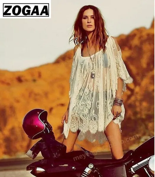 ZOGAA Saida De Praia 2019 пляжное закрытое парео Плайя комбинезон платье Vestido Livre Купальник