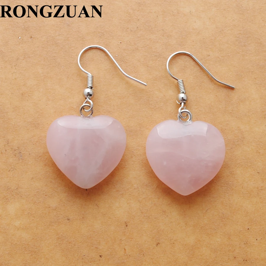 Женские серьги-подвески из натурального кварца с бусинами романтические серьги