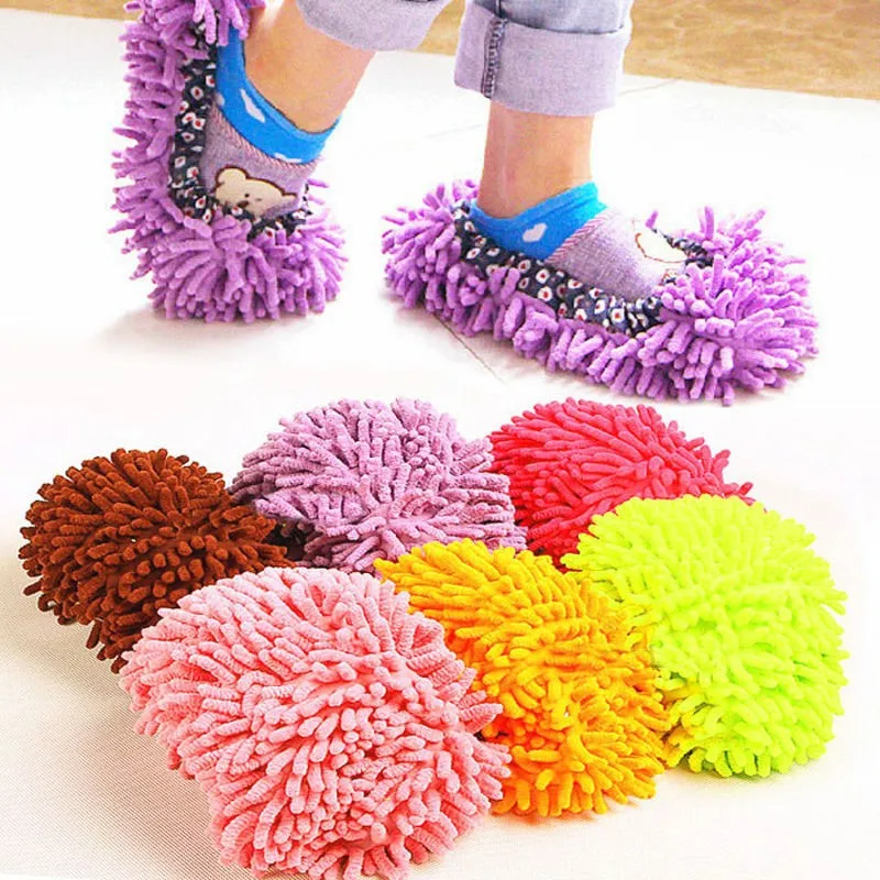 

Dust Mop Slipper House Floor Cleaner Dusting Cleaning Foot Shoe Cover Dust Mop Slipper Home Cleaning Tools