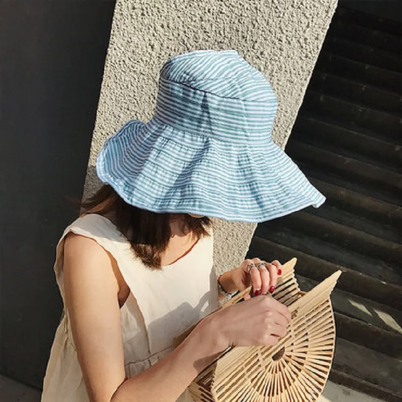 

Women's Cap Summer Wide Brim Straw Hats Big Sun Hats UV Protection Panama floppy Beach Hats Ladies UV Protection Caps