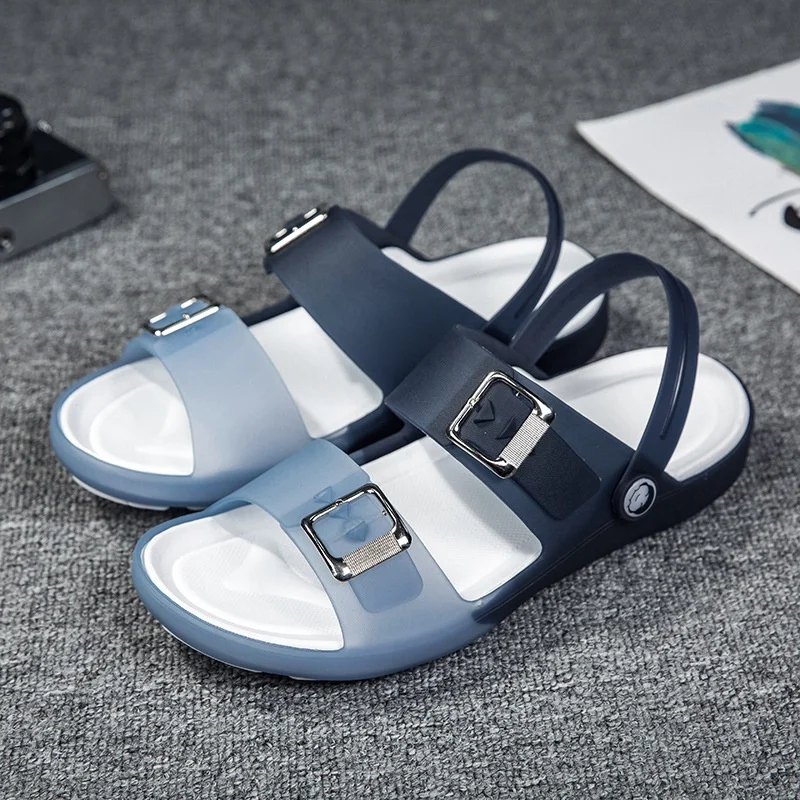 

Fashion retro men's sandals Mulla summer outdoor waterproof lightweight beach shoes for men slip off