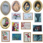 1:12 винтажная рамка Настенная картина для кукольного домика кукольный домик гостиная спальня мебель Декор Игрушки миниатюрная