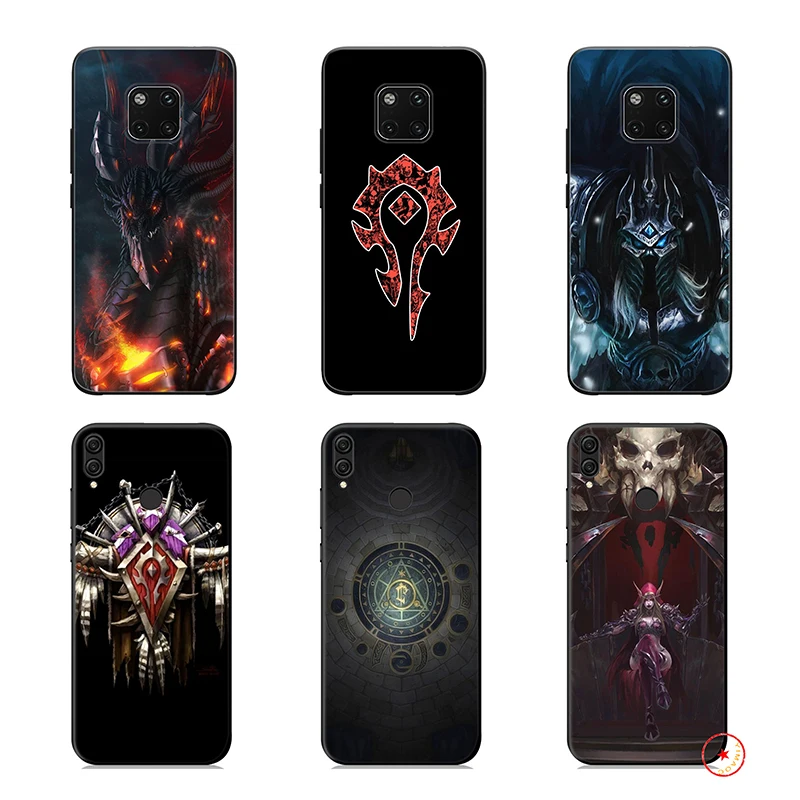 Мягкий силиконовый чехол World Of Warcrafts для huawei Honor 10 9X9 8 8X Lite 7X 7C 7A 6A Note |