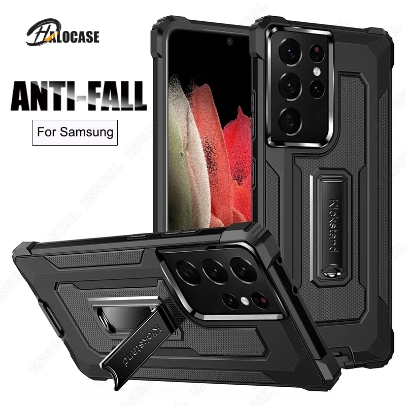 

Shockproof Armor Case For Samsung Galaxy S21 S20 S10 S9 Plus S20FE A51 A71 A31 A50 A70 A01 A20 A21s A10s A20s Note20 Ultra Cover