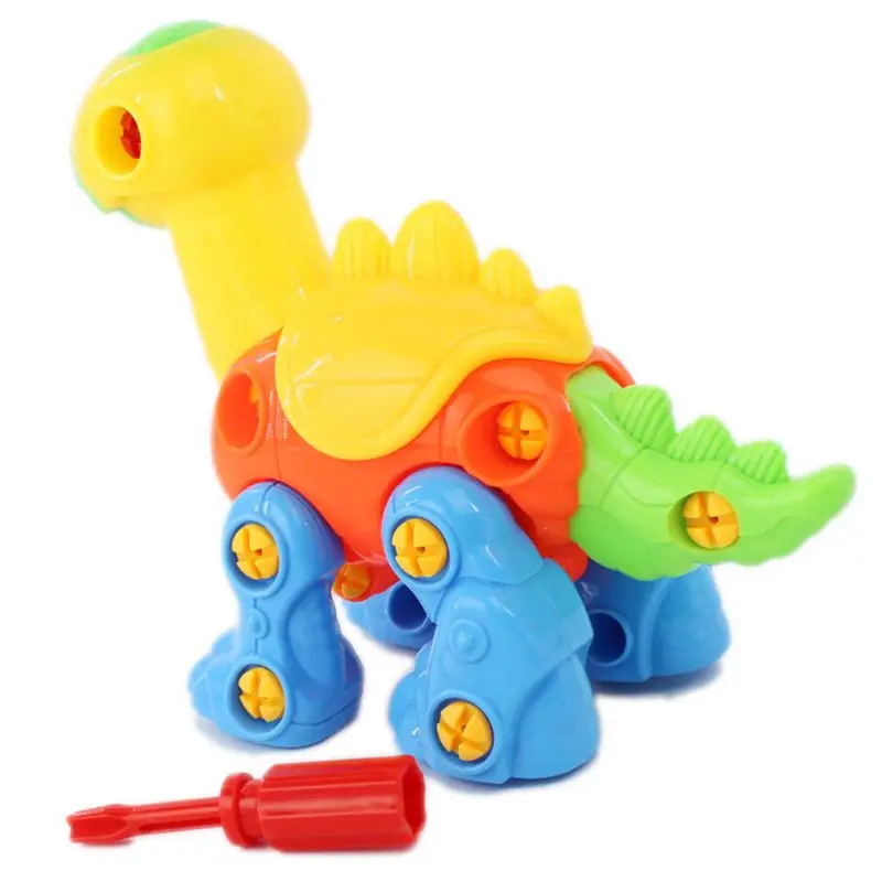 

Dinosaur Take Apart Toys Puzzle Screwing Blocks Construction Engineering STEM Learning Toy Dinosaur Building And Construction