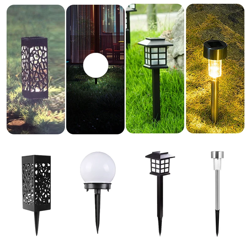 

Outdoor LED Solar Garden Lights Outdoor Lawn Lights Solar Lights Lanterns Waterproof Landscape Lighting for Passage Garden