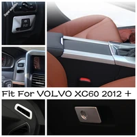 ignition keyhole button electronic handbrake glove storage box handle sequins cover trim for volvo xc60 2012 2017 interior