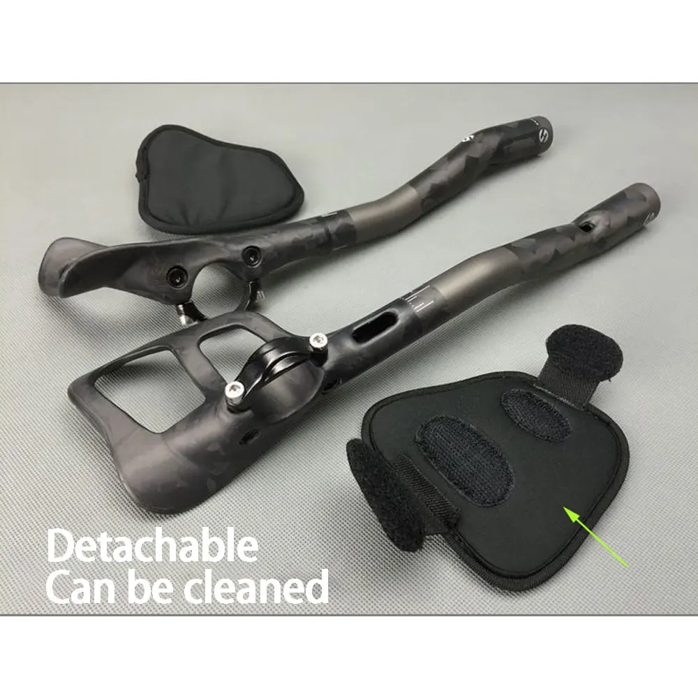 TOSEEK полностью углеродное волокно для отдыха TT Ручка Бар аэробар 31 8 мм MTB