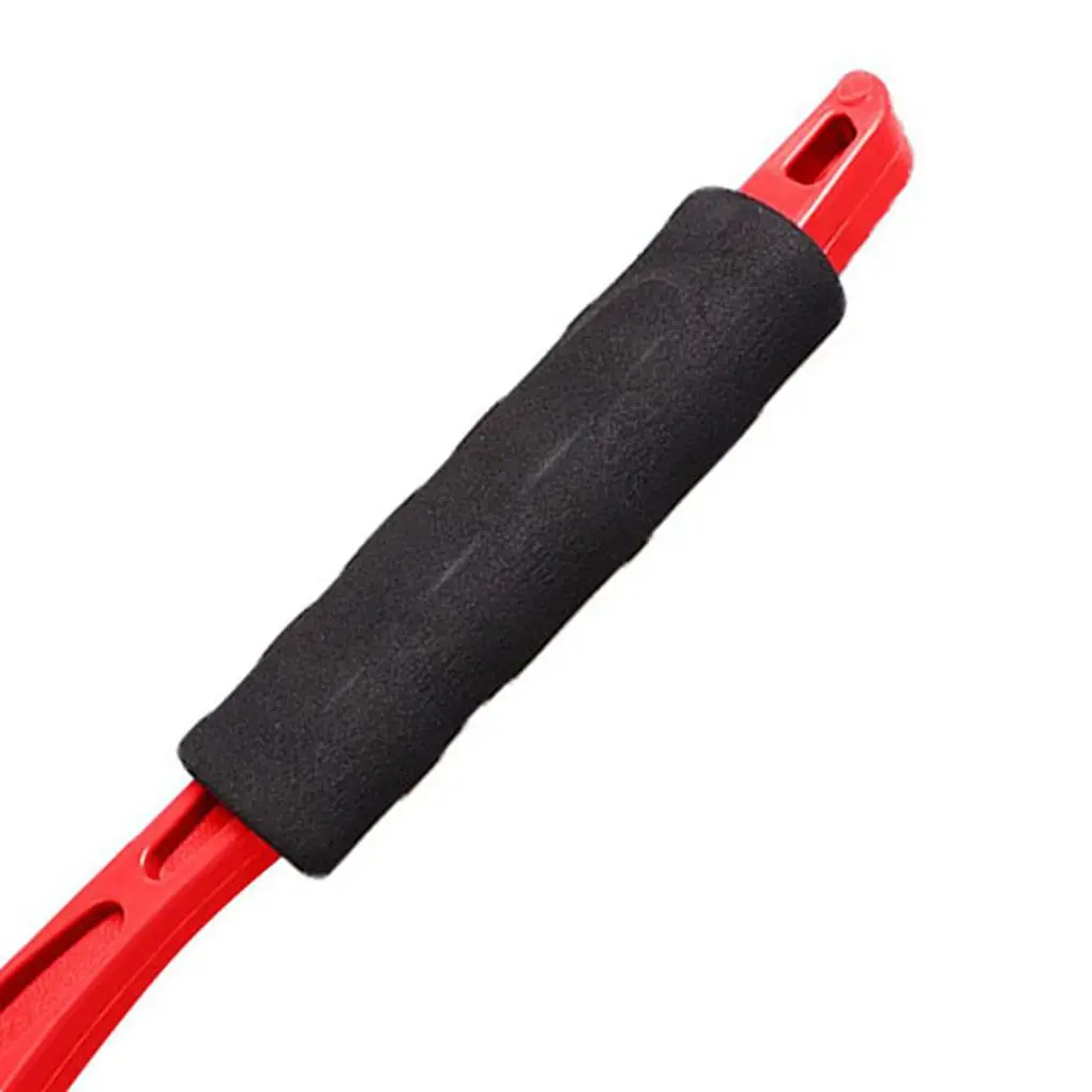 

2-in-1 Ice Scraper Vehicle Snow Brush Removal Shovel Handle Car Window Winter Snow Cleaner