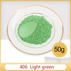 Светильник-зеленый жемчужный порошок, пигмент сделай сам, краситель для мыла, украшения ногтей, живопись, искусство автомобиля, ремесло 5