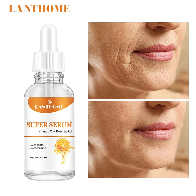 

Vitamin C Whiten Face Care Anti-Wrinkle Care Cosmetics Hyaluronic Acid Moisturizing Serum Anti-Aging Shrink Pore Beauty Products