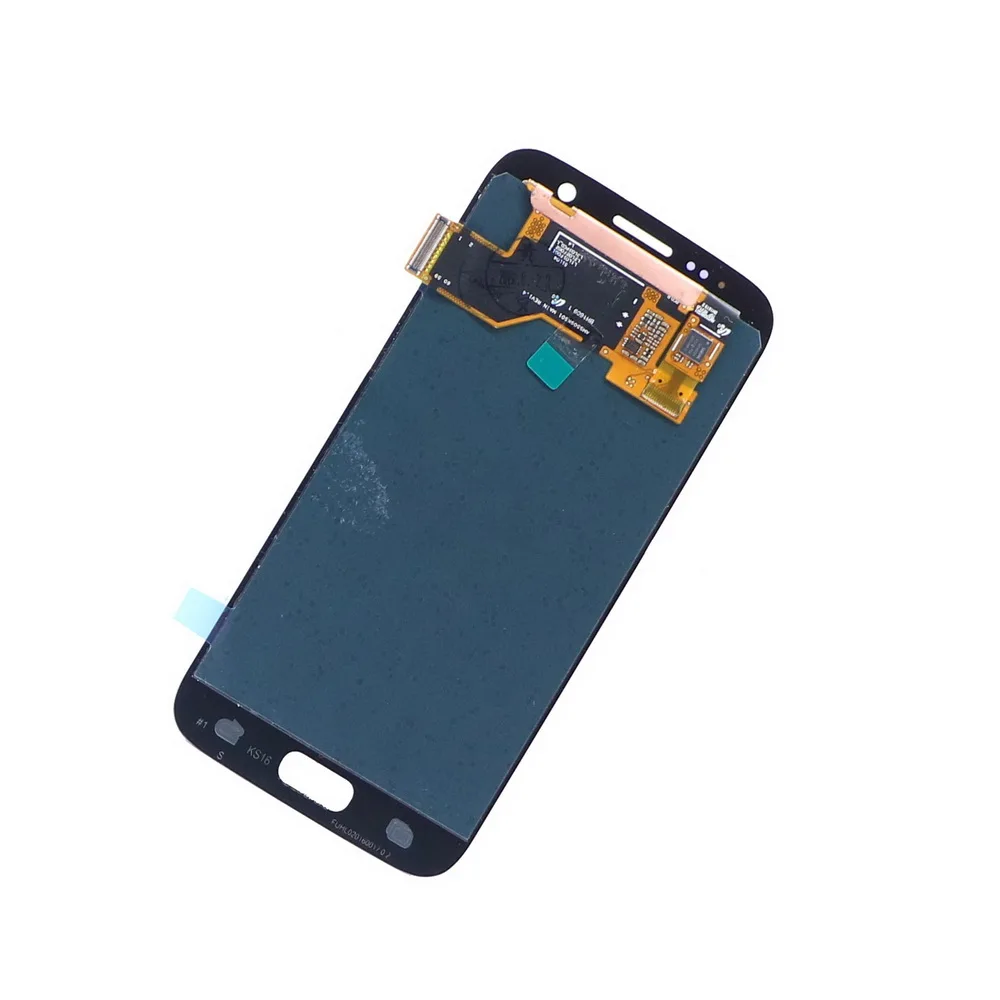 5,1 ''Супер AMOLED ЖК-дисплей с рамкой для SAMSUNG Galaxy S7 плоский дисплей G930 G930F сенсорный экран дигитайзер