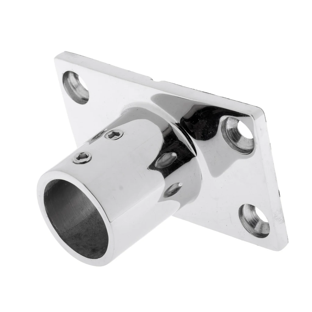 Упаковка из 4 - 316 нержавеющей стали 90 градусов поручни для лодки рельсовый фитинг