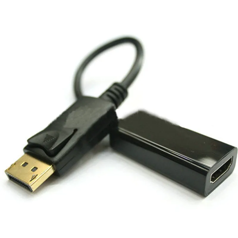 Кабель DP-HDMI адаптер типа Папа-мама для ноутбуков HP/DELL ПК порт дисплея 1080P HDMI