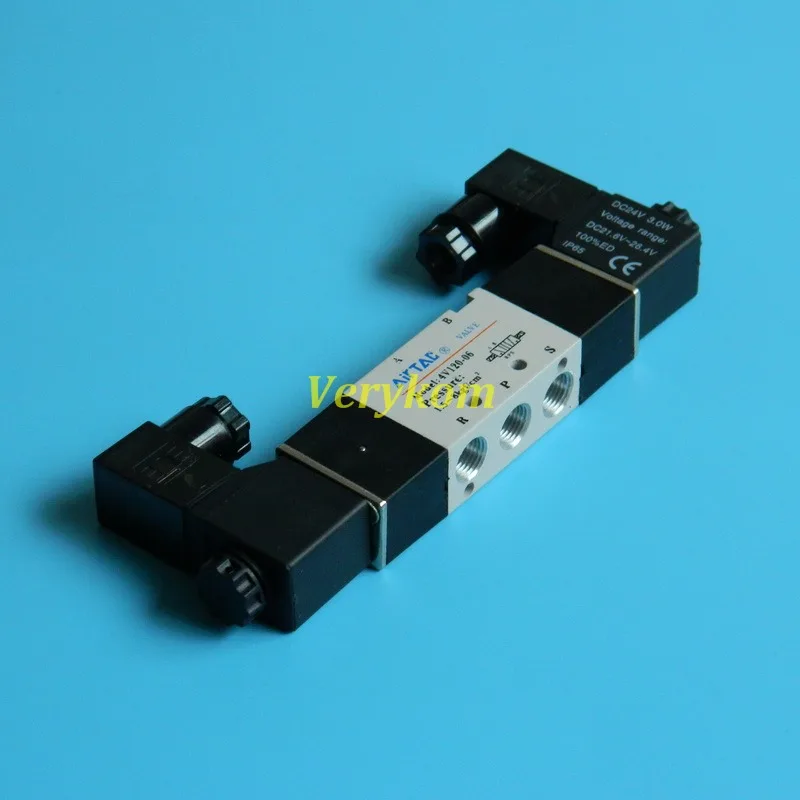 Бесплатная доставка двухпозиционный воздушный электромагнитный клапан 1/8 дюйма