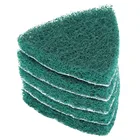 5 шт. 90*90*90 мм Треугольники абразивная губка с полировальной подложкой самостоятельно липкая пластина для шлифовальной машины чистая полировка ржавчины для снятия заусенцев