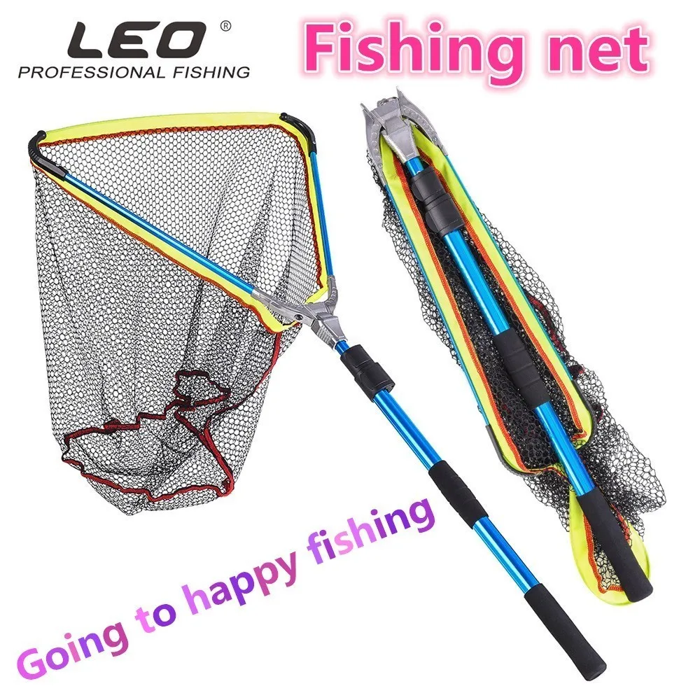 2 м нейлоновая рыболовная сеть из алюминиевого сплава Складная портативная