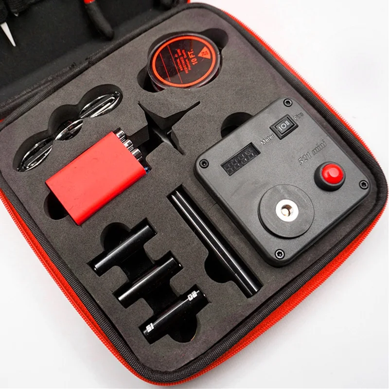 Обновленная катушка Master V3 DIY Kit All-in-One CoilMaster V3 + электронная Сигарета RDA атомайзер катушка сумка для инструментов аксессуары Vape vaper 5 от AliExpress RU&CIS NEW