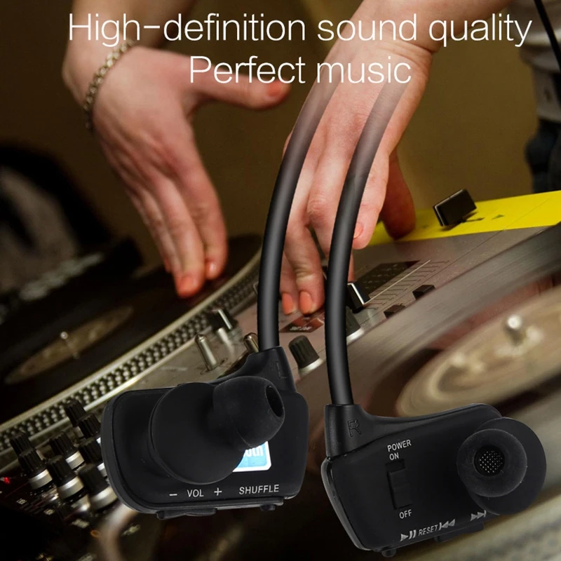 W273 8 Гб спортивный MP3-плеер наушники 2 в 1 музыкальные Mp3 Wma Цифровой музыкальный