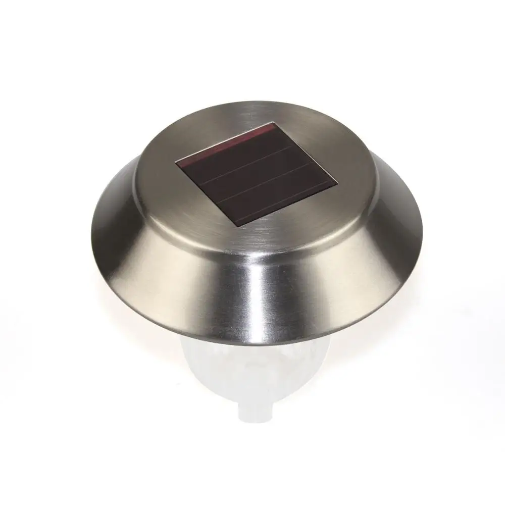 LukLoy светодиодный солнечный светильник Солнечный газон свет из нержавеющей стали