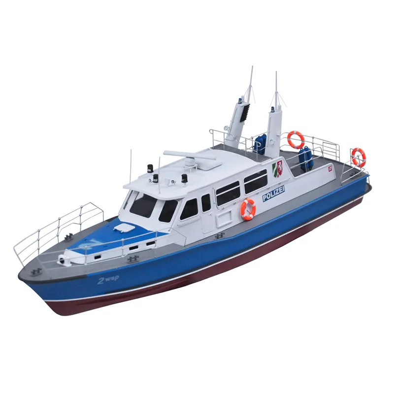 

1/32 Rhine Police Ship Assembly RC Ship Model Assembly Kit Collection Gift