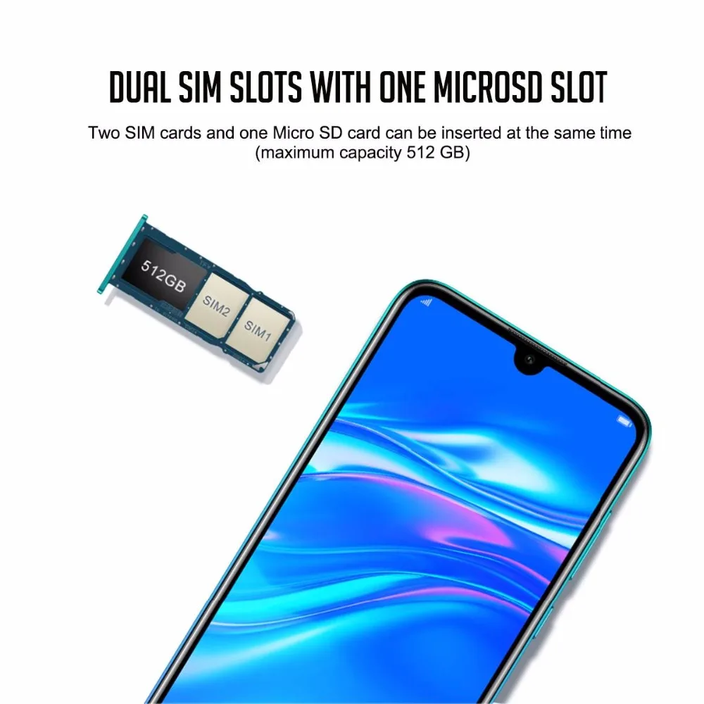 Смартфон huawei Enjoy 9 Y7 Pro 6,2" Восьмиядерный процессор Snapdragon 450 Android 8,1 EMUI 8,2 4000 мАч Face ID