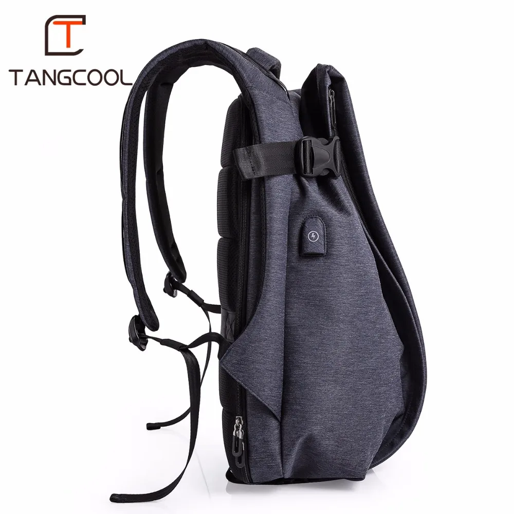 Рюкзак Tangcool мужской для ноутбука 15 6 &quot17 3&quot водонепроницаемый с USB