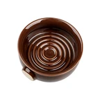 Керамическая синяя мужская чашка для бритья для мужчин чашка для бритья кисти и бритья мыла