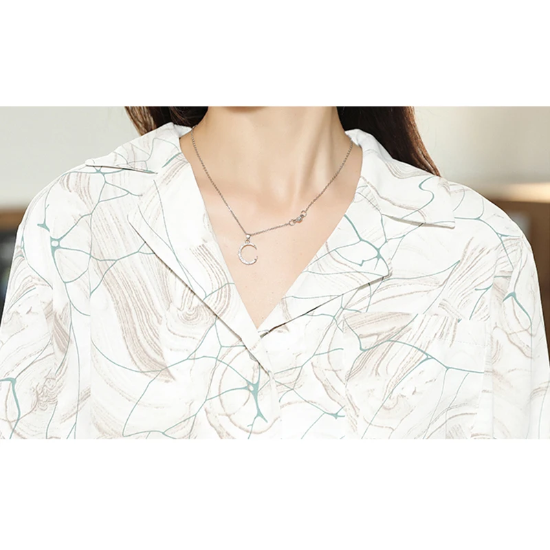 

Lapel Chiffon Blouse Women Summer Fashion Shirt Female Short Sleeve 2021 Korean Style Loose Elegant Single-breasted Top Plus Siz