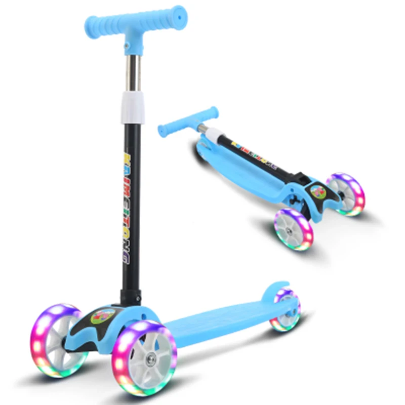 Новинка 2019 детская лампа детский трехколесный складной велосипед слайдер