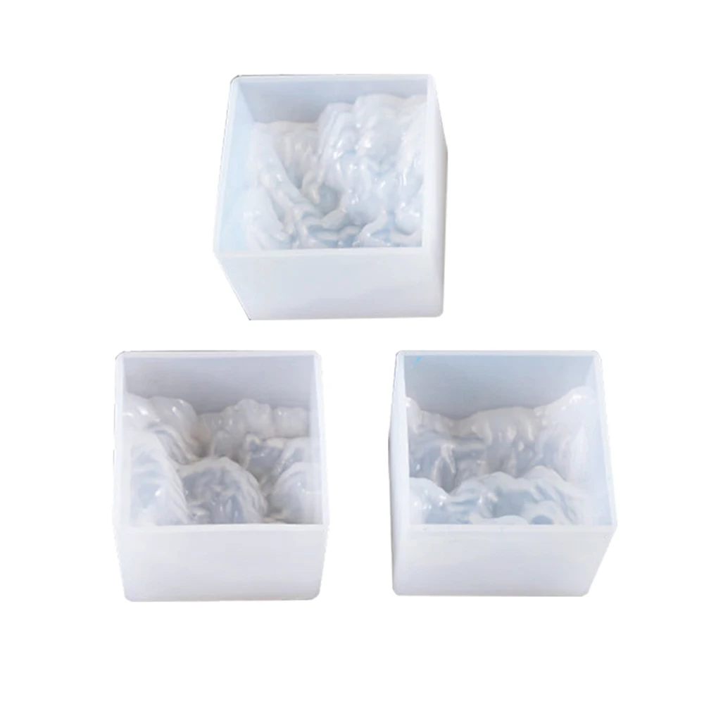 1 шт. Новые DIY Кристалл эпоксидной формы для украшений сломанной декорции с видом