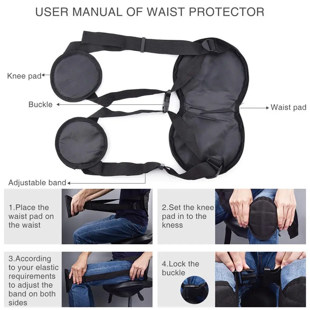 

Adjustable Sitting Posture Waist Back Support Corrector Brace Correction Belt