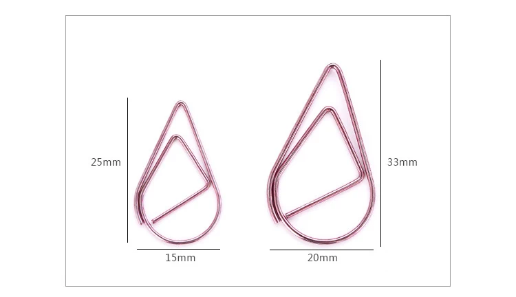 Закладка для бумаги Kawaa металл цвет в ассортименте 10 шт./лот|paper clips|metal paper clipspaper clips