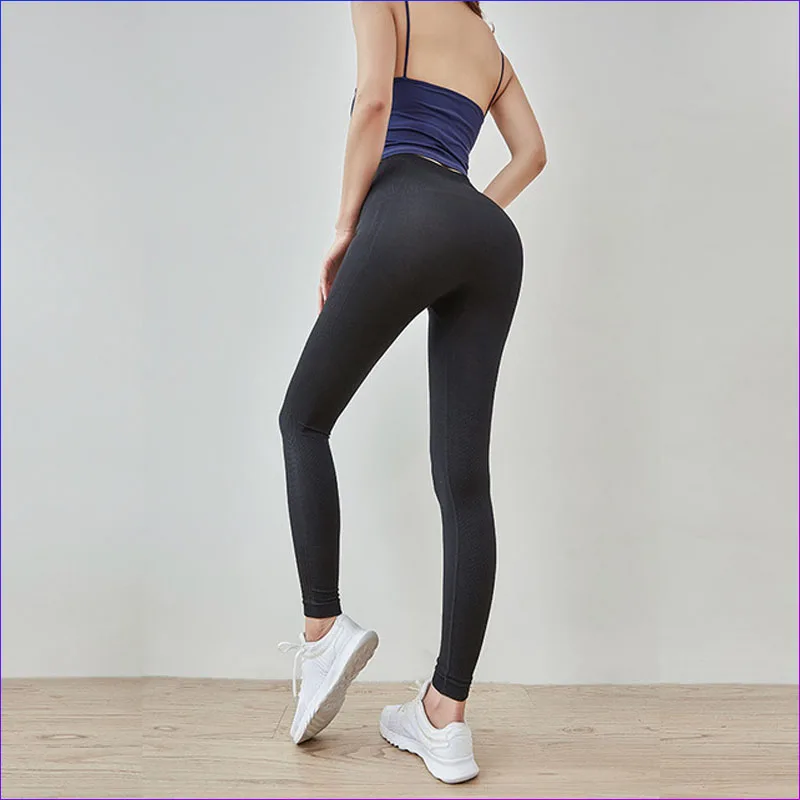Спортивные любящие высокая талия тонкие пуш-ап штаны для йоги женские спортзала
