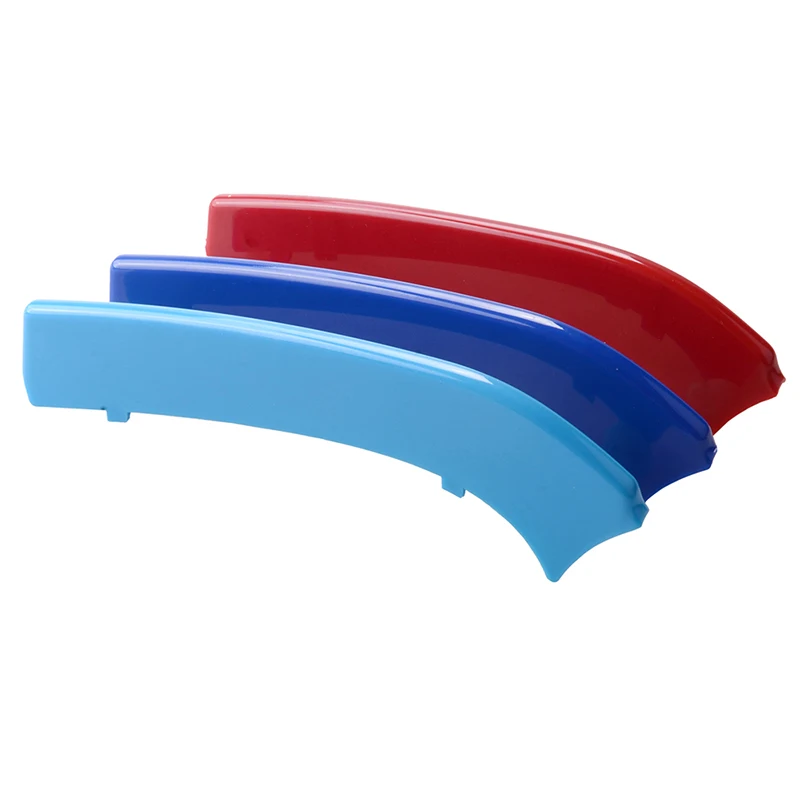 

12 Slats Kidney Front Grill Grille Decal Stripe Cover Clip Trim For BMW F45 F46 Active / Gran Tourer 2015-2019 M-Sport Style