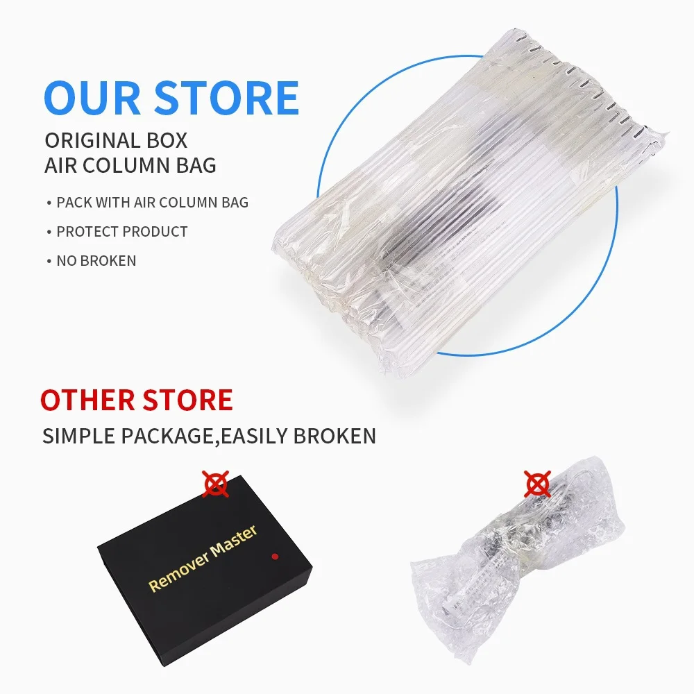 Профессиональный лазерный пикосекундных ручка синего и красного цветов для