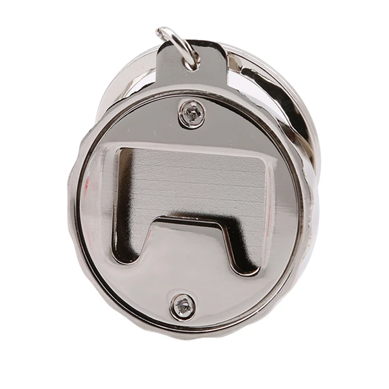 Металлическая пивная открывалка для бутылок экологически чистая Серебряная